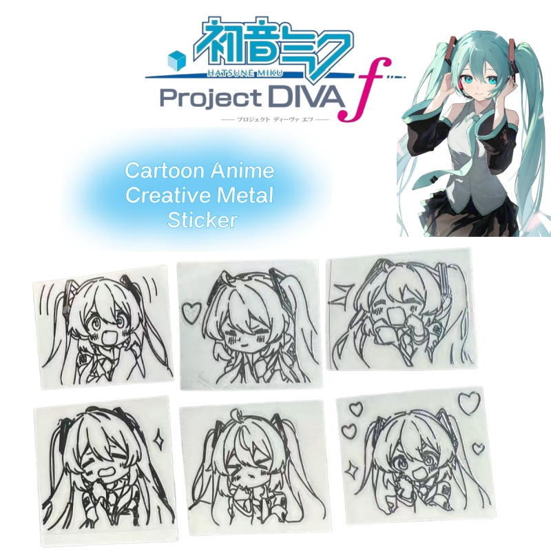 Laptop Related Accessories - Hatsune Miku çizgi film anime karakter