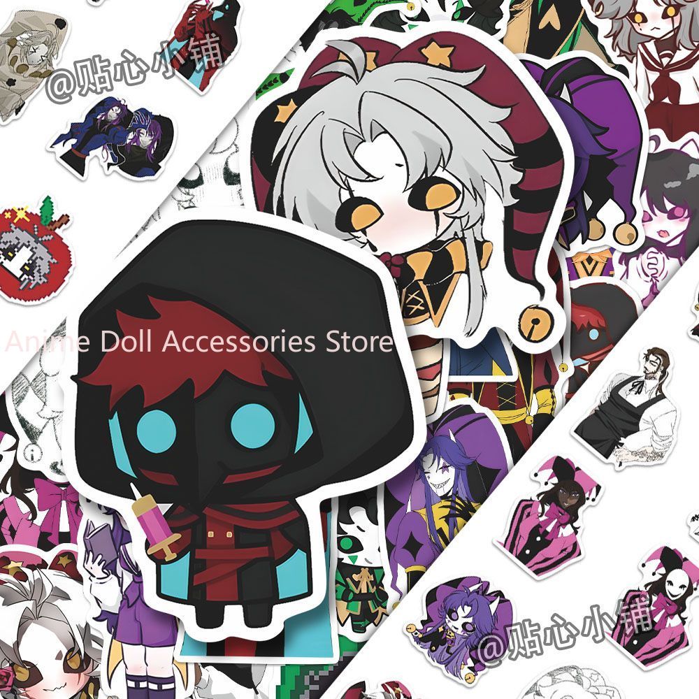Laptop Related Accessories - 73 adet Freak sirk Pierrot Anime