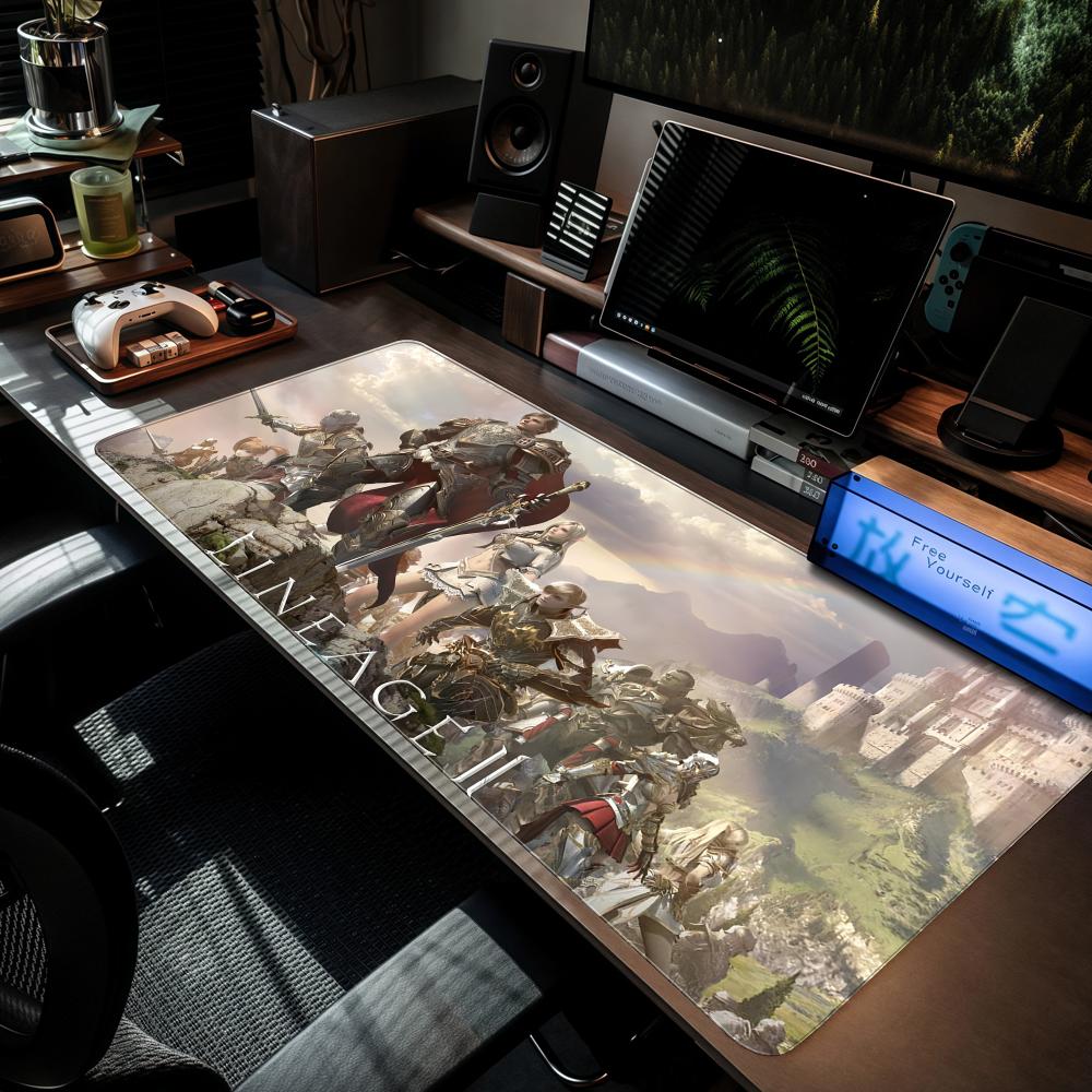 Laptop Accessories Nearby - Oyun L-Lineage 2 Mouse Pad XXL