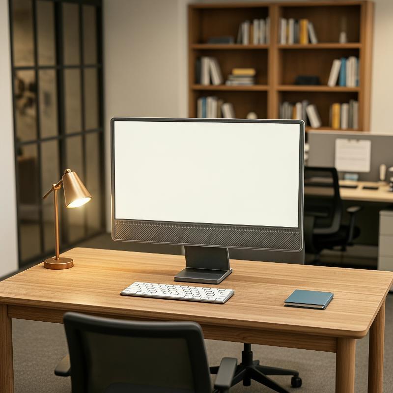 Laptop Accessories Gadgets - Gerçekçi Mini Masaüstü Bilgisayar Modeli Narin
