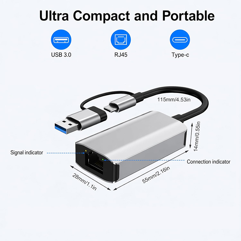 2.5G (2500 Mbps) USB 3.0 Type- - Laptop Accessories Gadgets incelemesi ve fiyatı