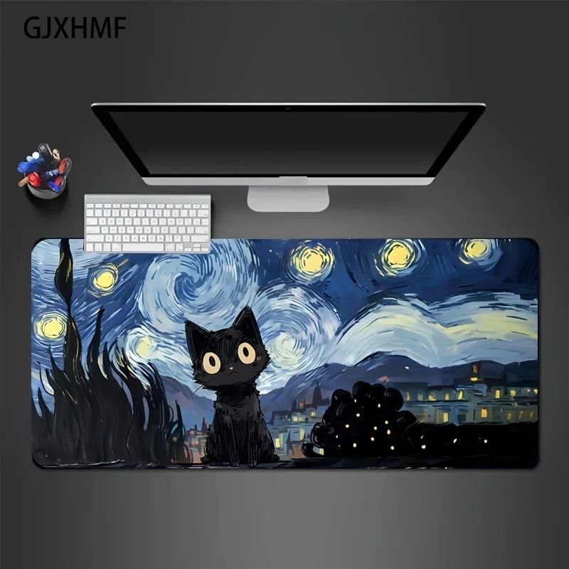 Anime Yıldızlı Gece Kedi Oyun  - Laptop Accessories Nearby incelemesi ve fiyatı