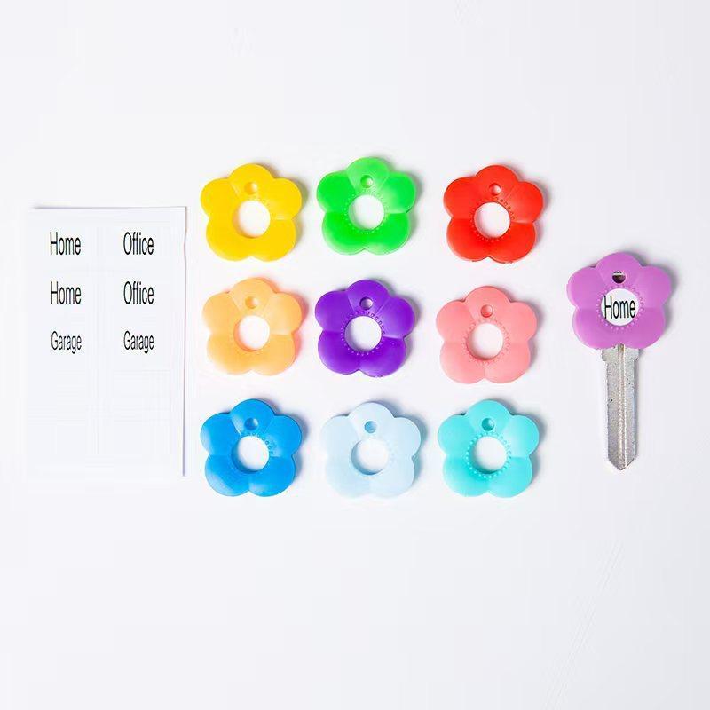 10 Adet Estetik Çiçek Desenli  - Keyboard Cover Silicone incelemesi ve fiyatı