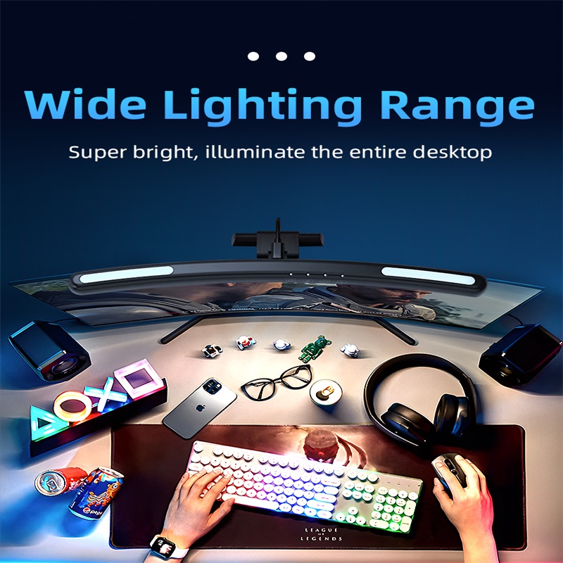 Kavisli LED monitör işık çubuğ - Laptop Accessories Rgb incelemesi ve fiyatı