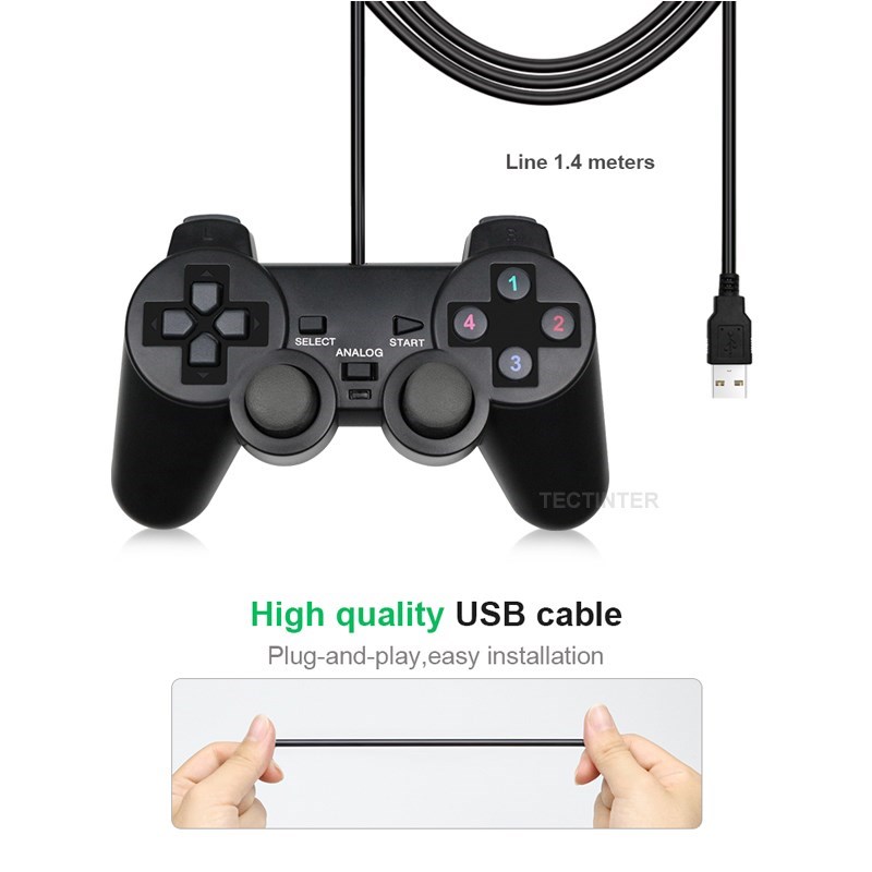 Kablolu USB PC Oyun Joystick G - Laptop Accessories Gadgets incelemesi ve fiyatı