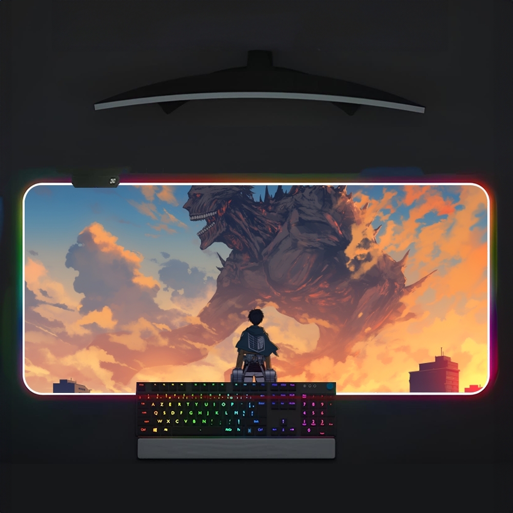 Attack On Titan Mouse Pad RGB  - Laptop Accessories Rgb incelemesi ve fiyatı