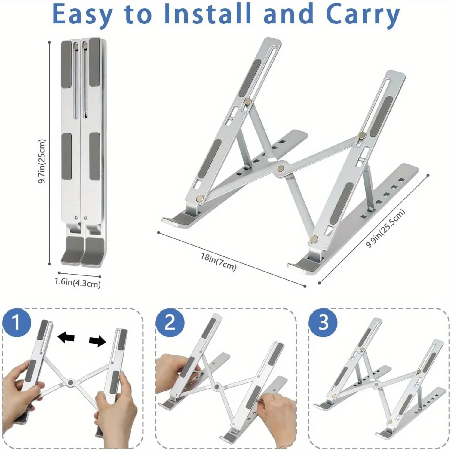 Ayarlanabilir Alüminyum Dizüst - Laptop Accessories Organizer incelemesi ve fiyatı