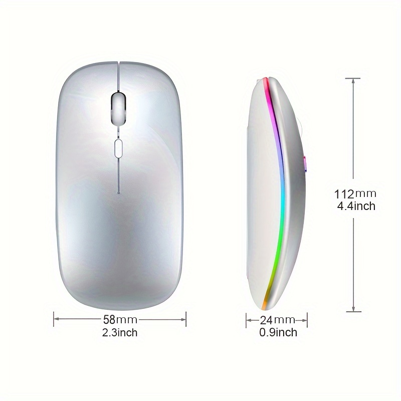 Kablosuz Fare RGB Şarj Edilebi - Mini Wireless Mouse incelemesi ve fiyatı