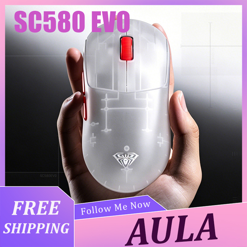 AULA SC580 EVO Mouse Hafif Kab - Mini Wireless Mouse incelemesi ve fiyatı
